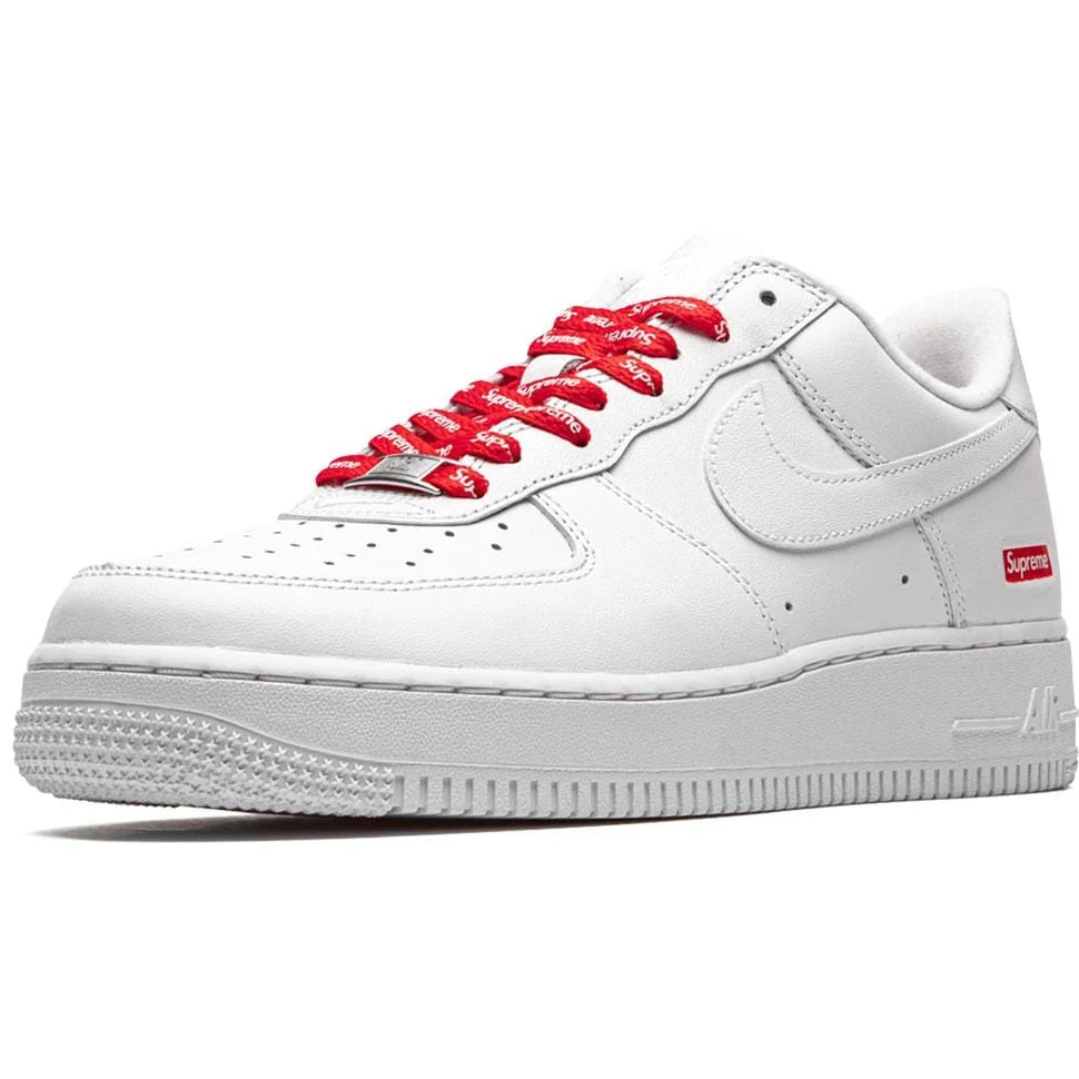 White Supreme Air Low 1 Force Nike 0520